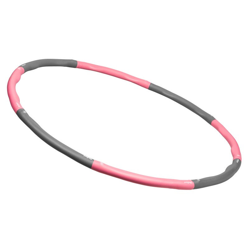 cerc fitness hula hoop 95 cm roz rebel active - 1 | YEO