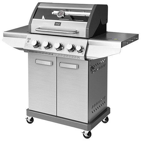 grill gaz 5 arzatoare bbq 5005 master grill teesa