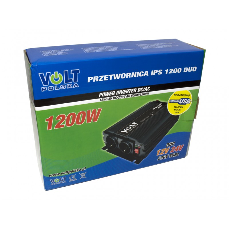 Invetor auto Convertor IPS 1200 DUO 12 / 24V / 230V - 4 | YEO