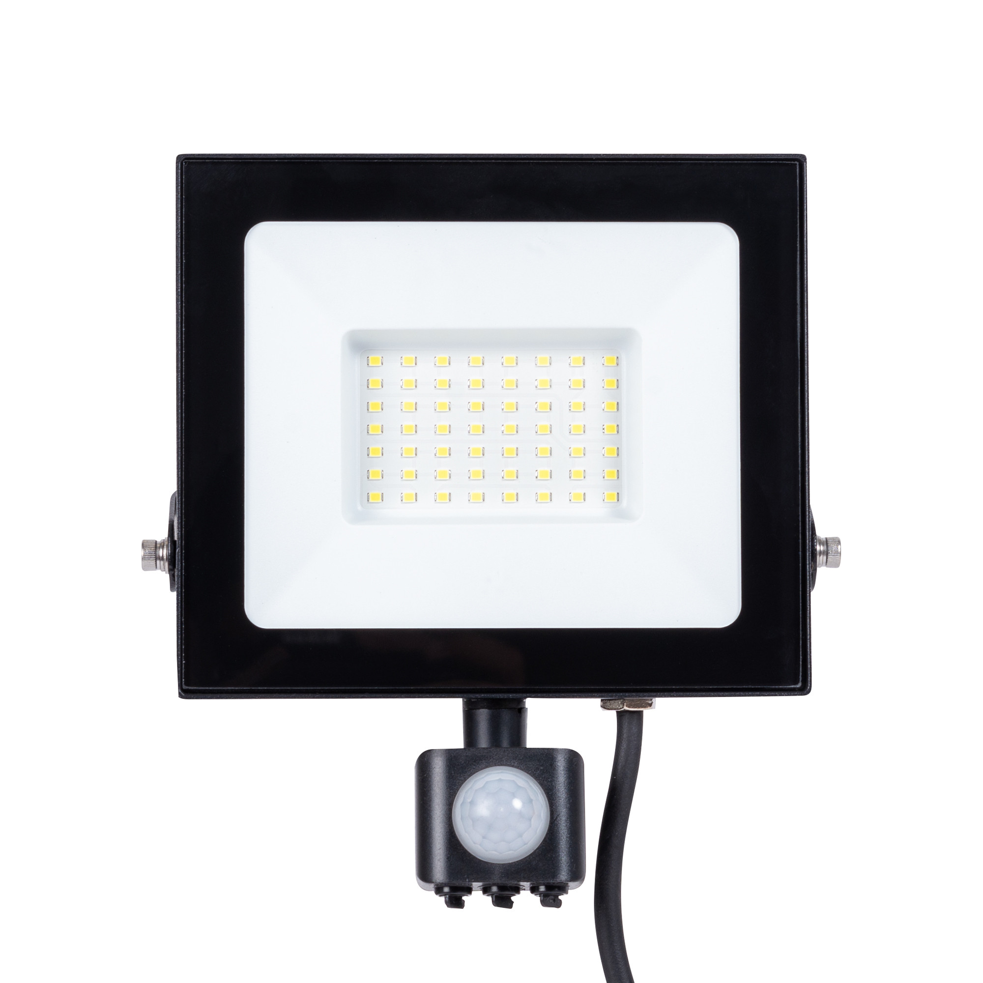 proiector senzor led slim 50w seria 5, negru, novelite