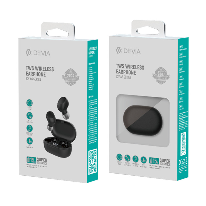 casti bluetooth tws in ear - negru