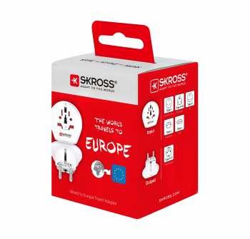 Adaptor priza universal World - EU Skross - 4 | YEO