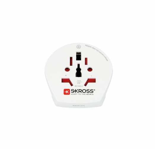 Adaptor priza universal World - EU Skross - 3 | YEO