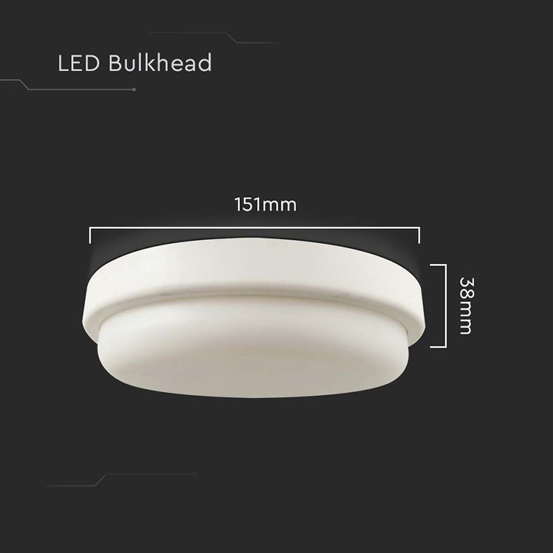 plafoniera led 12w 4000k ip54 - 2 | YEO