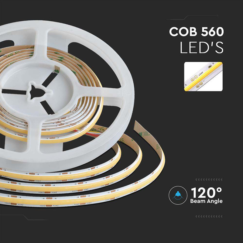 banda led cob 18w/m 24v 3in1 ip20 5m - 2 | YEO