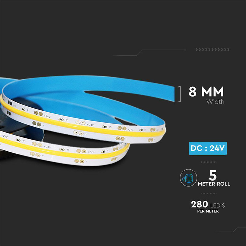 banda led cob 24v 4000k ip20 5m - 6 | YEO