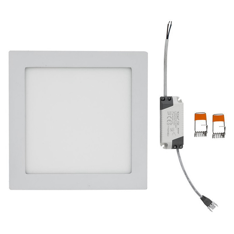 panou led patrat incorporabil 18w 3000k alb cald - 4 | YEO