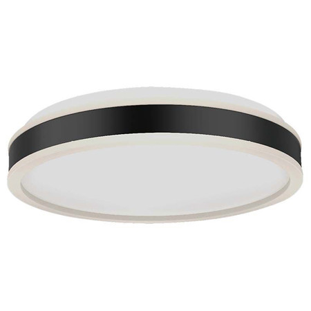 plafoniera led 18w 3in1 - negru