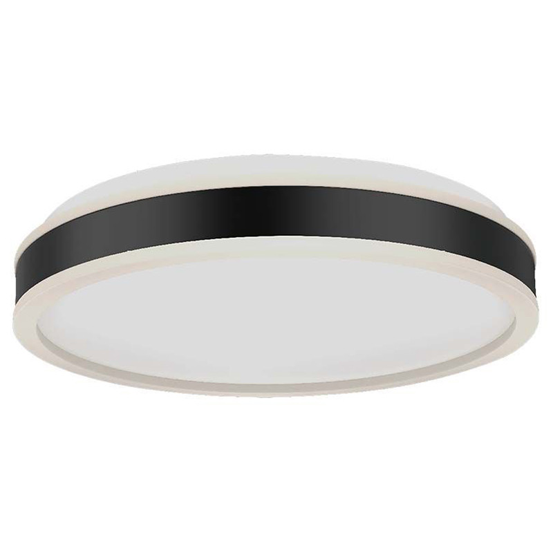 plafoniera led 18w 3in1 - negru - 1 | YEO