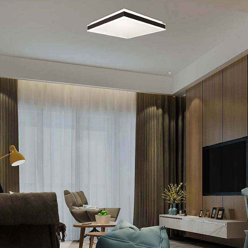 plafoniera led 18w 3in1 - negru - 7 | YEO