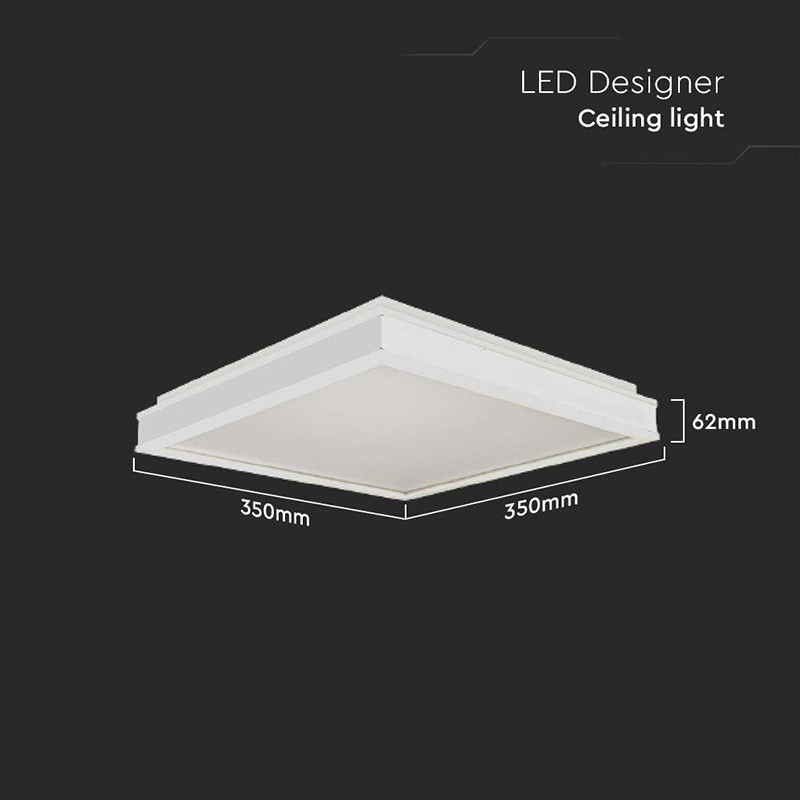 plafoniera led 18w 3in1 - alb - 2 | YEO