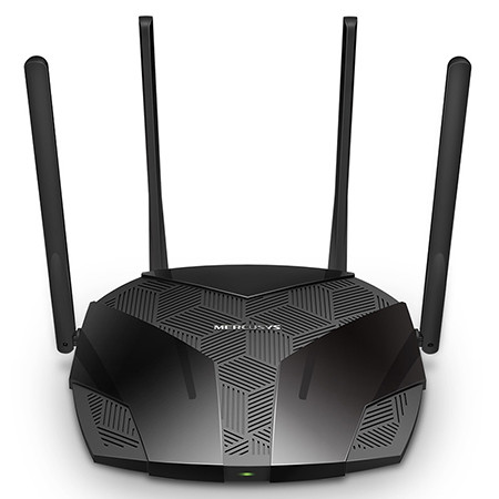 router 4 porturi gigabit wi-fi 6 ac1800 mercusys