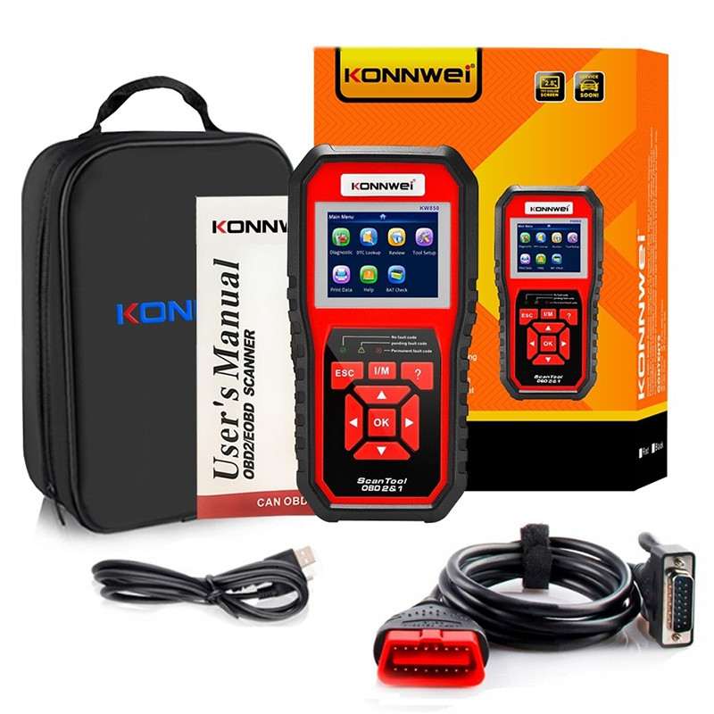 multimetru diagnoza auto obd2 kw850 konnwei - 2 | YEO