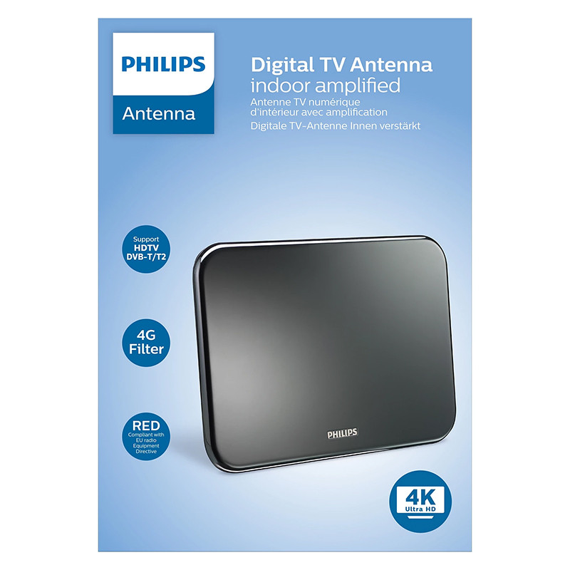 antena tv digitala 4k philips - 2 | YEO