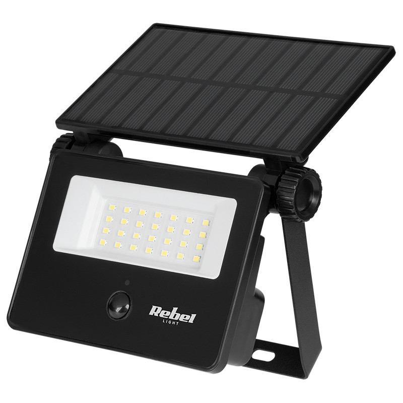 reflector solar 6w 800lm 6500k ip54 rebel - 1 | YEO