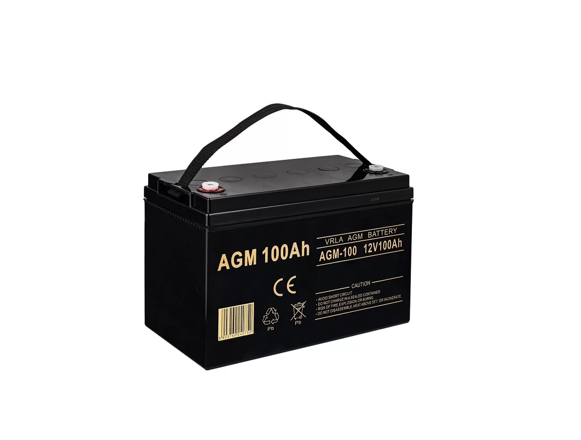 Acumulator 12v 100ah AGM100AH Volt Polska - 2 | YEO