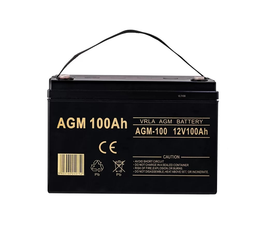 Acumulator 12v 100ah AGM100AH Volt Polska - 3 | YEO