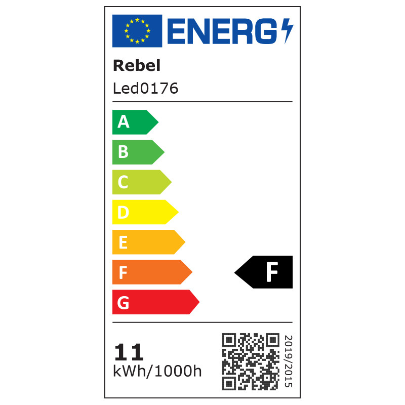 banda led cob alb cald 11w/m 5m rebel