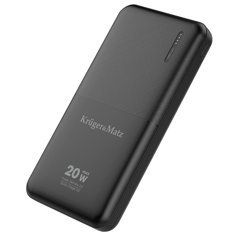 power bank 10000mah li-pol qc /pd kruger&matz - 2 | YEO