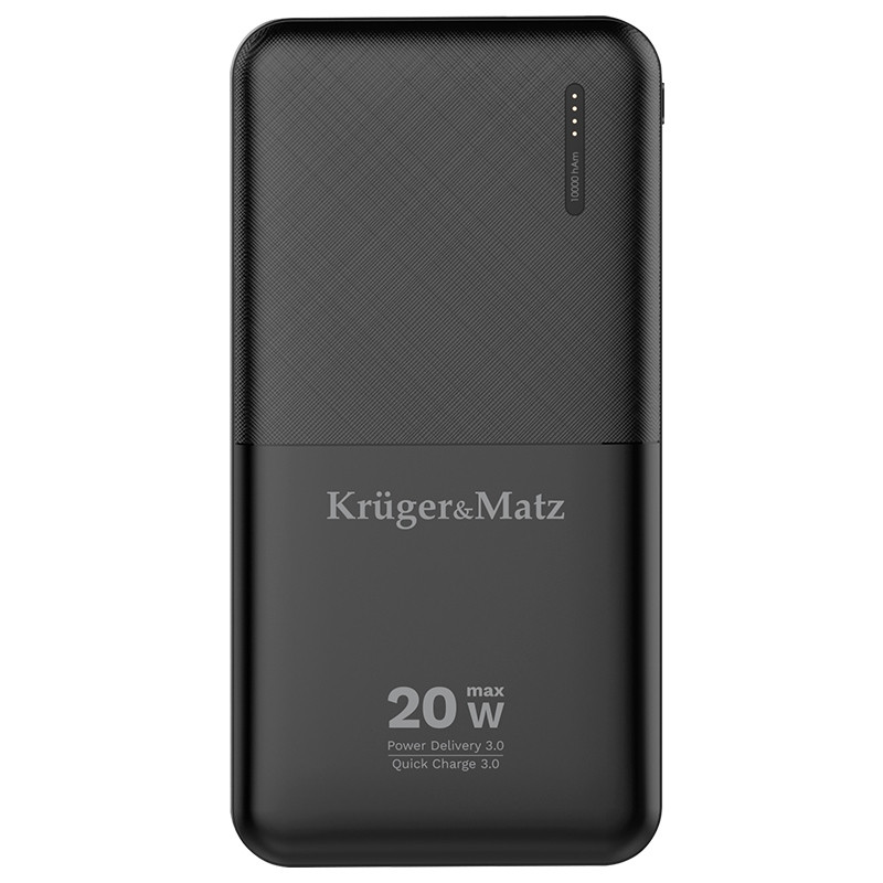 power bank 10000mah li-pol qc /pd kruger&matz - 4 | YEO