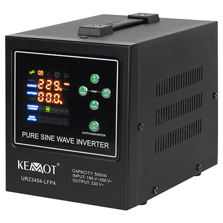 ups centrale termice sinus pur 500va/300w 12v kemot compatibil Lifepo4