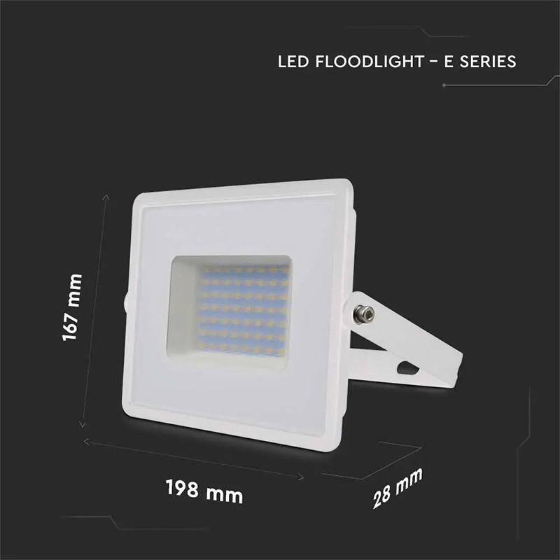 reflector led smd 50w 6500k ip65 - alb - 5 | YEO