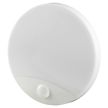 plafoniera led 15w ip20 senzor de miscare 3in1 - alb