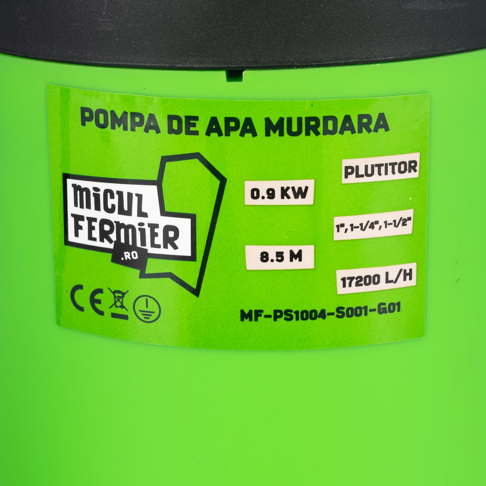 pompa apa murdara cu plutitor, 900w, 17200l/h, 8.5m - 3 | YEO