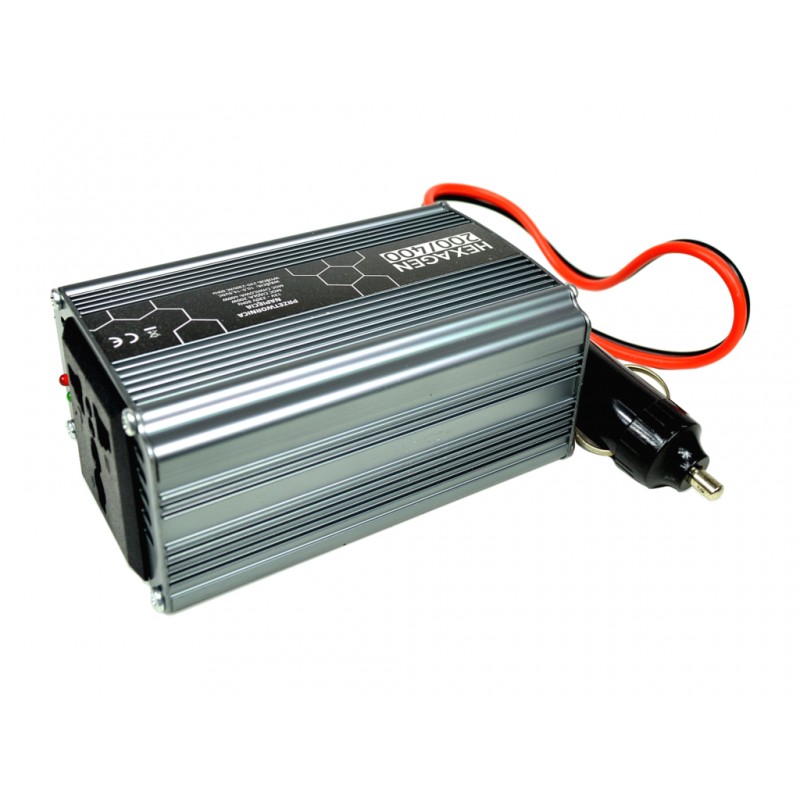 Invertor auto HEX 200/ 400 Convertor 12 V 220v - 1 | YEO