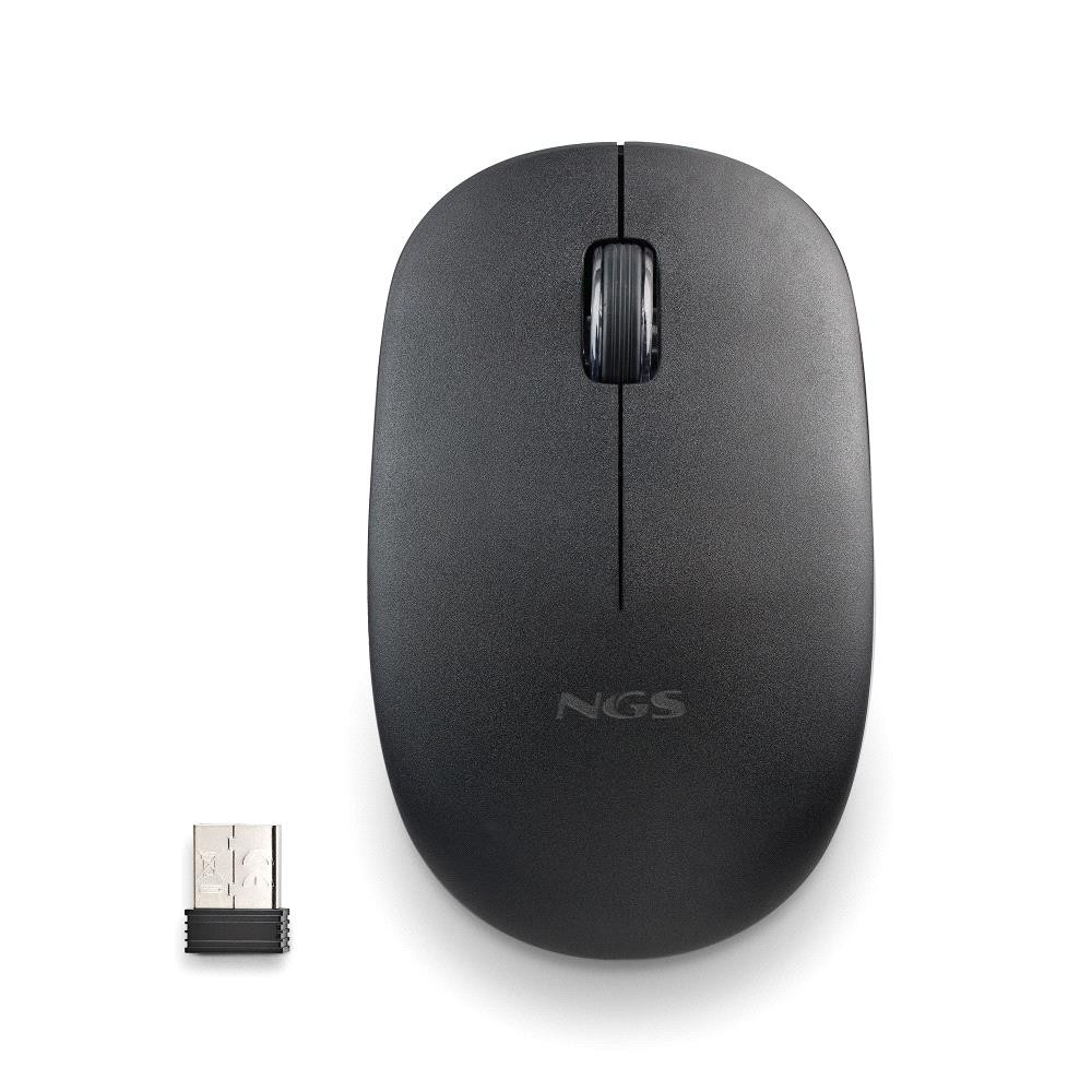 mouse wireless usb 1000dpi silent click negru ngs