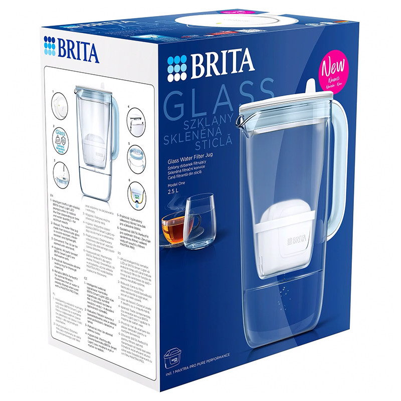 cana filtranta sticla 2.5l maxtra pro brita - 2 | YEO