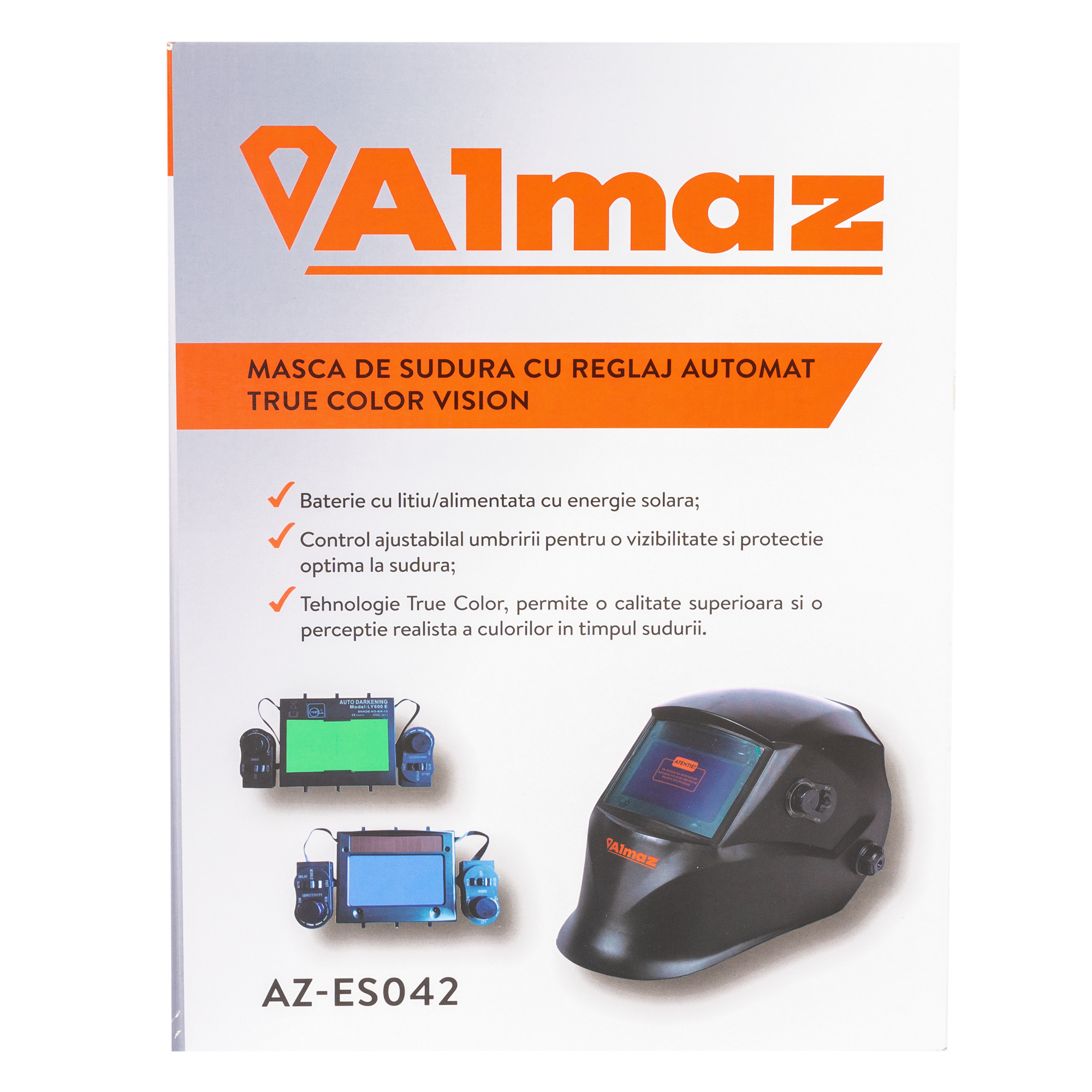 masca de sudura cu reglaj automat, true color vision - 1 | YEO