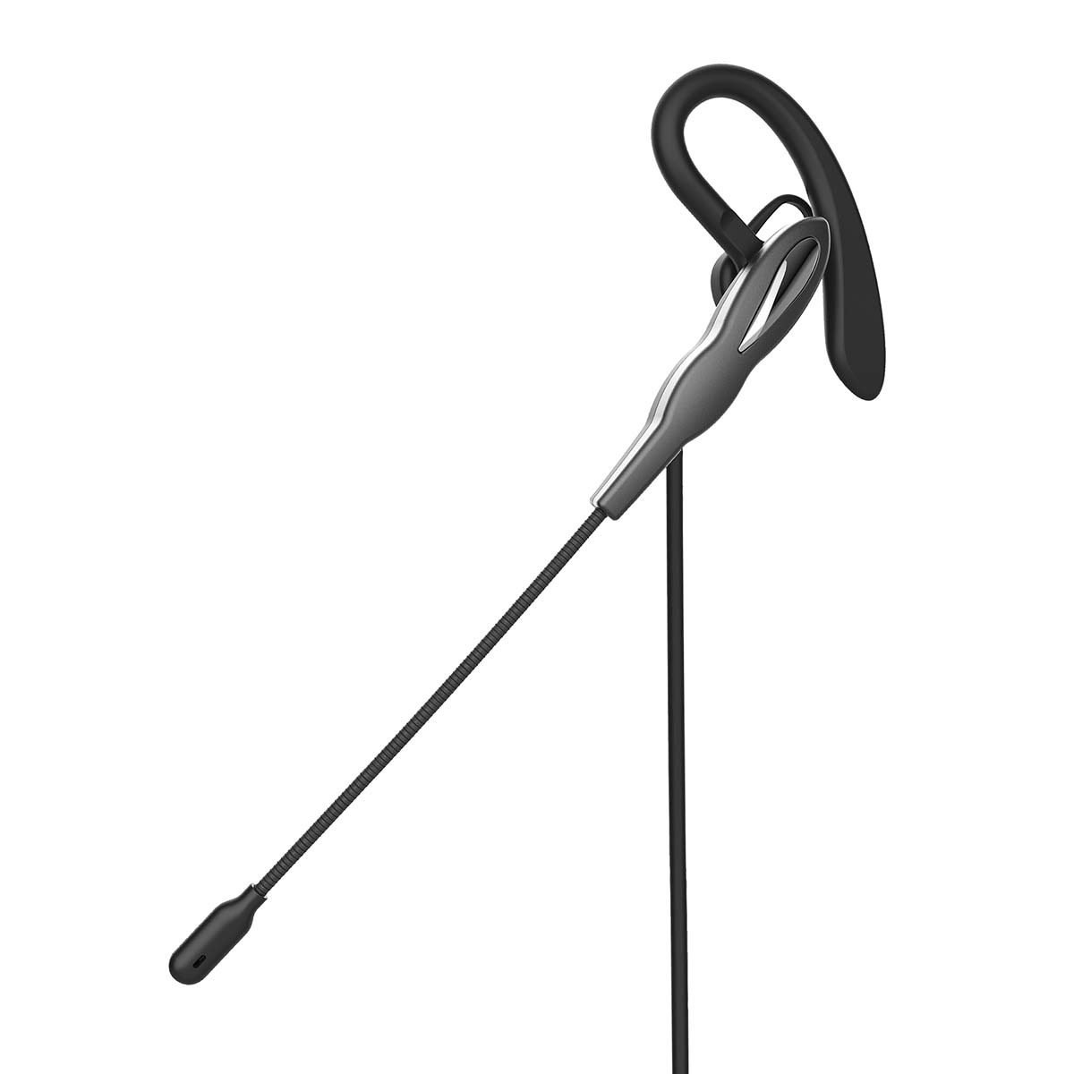 casti headset in-ear usb-a/usb-c 1.8m negru nedis