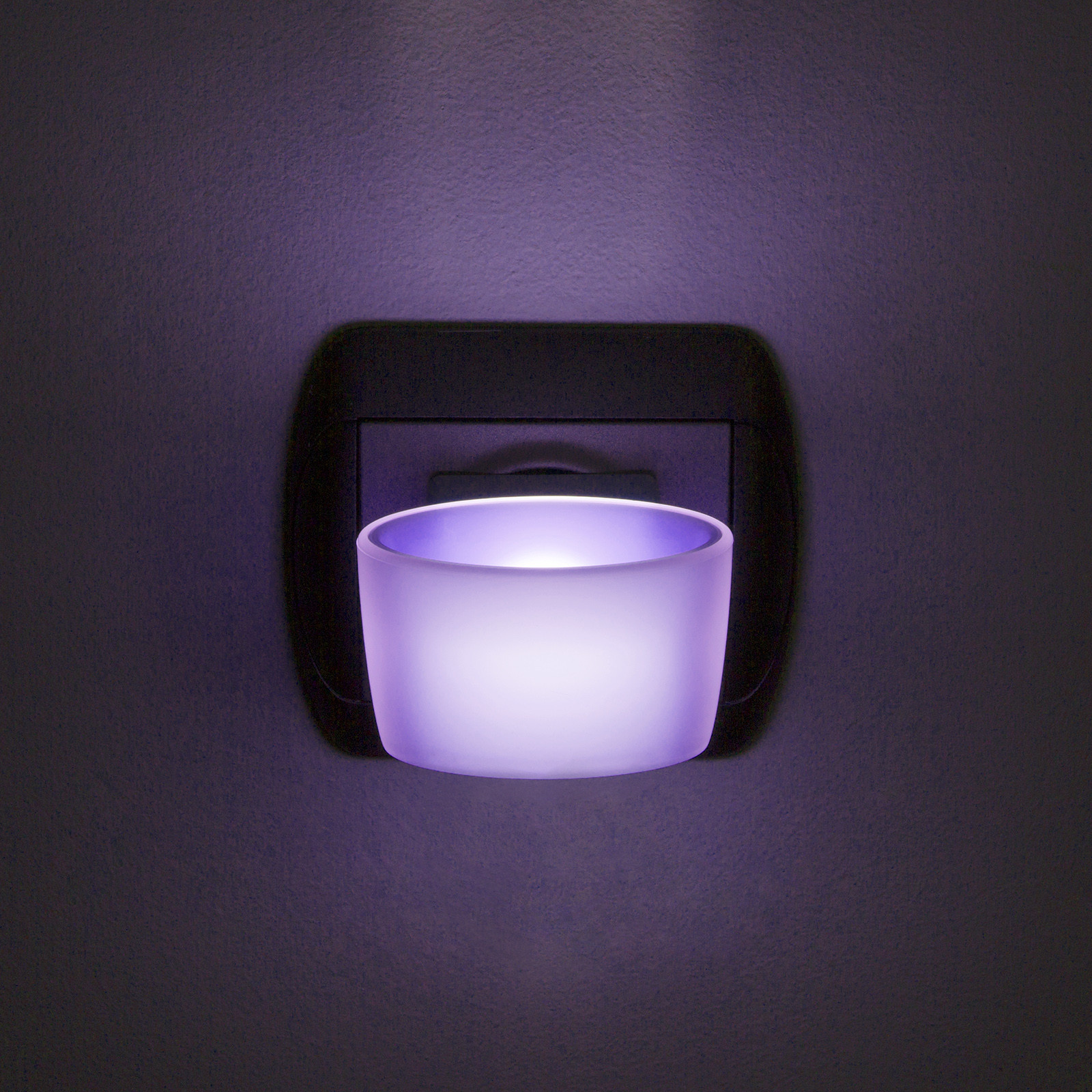 lumina de veghe led cu senzor tactil - violet