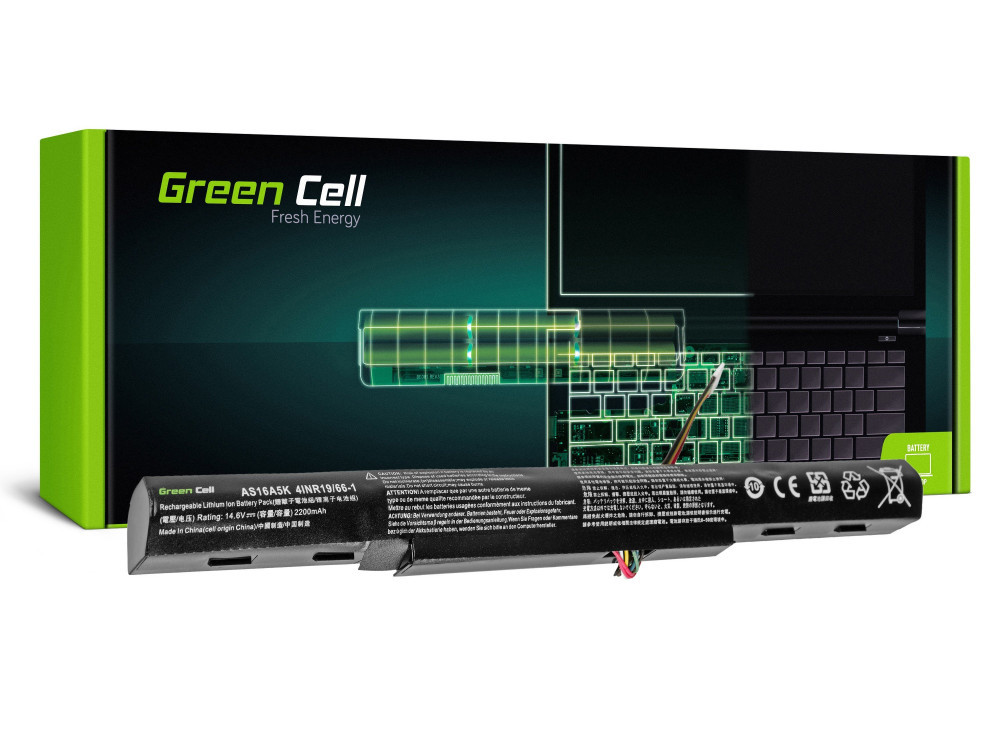 baterie laptop acer aspire e15 e5-553 e5-553g e5-575 e5-575g f15 f5-573 f5-573g 2200mah ac51 green cell