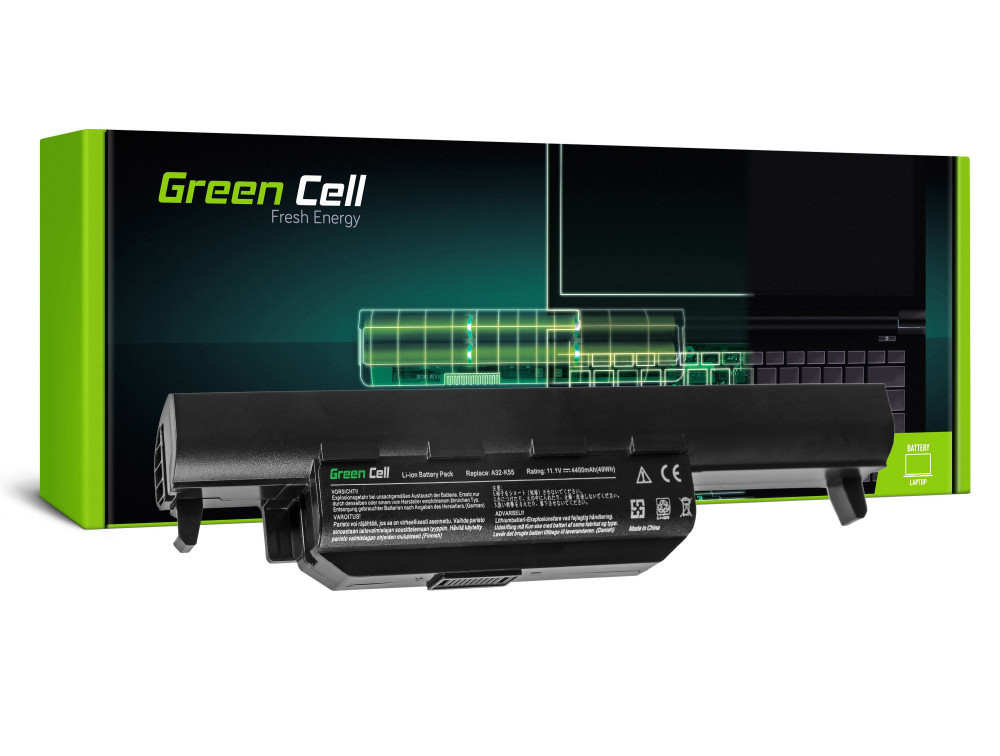 baterie laptop asus a55 k55 k55a k55v k55vd k55vj k55vm k75 r400 r500 r700 4400mah as37 green cell