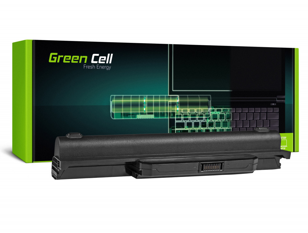 baterie laptop asus a537 k53 k53e k53s k53sv x53 x53s x53u x54 x54c x54f 6600mah as05 green cell