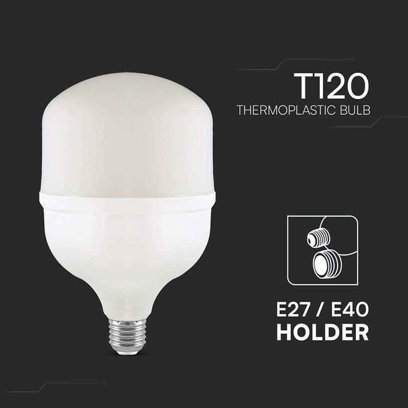 bec led t120 e27/e40 40w 6500k alb rece - 5 | YEO