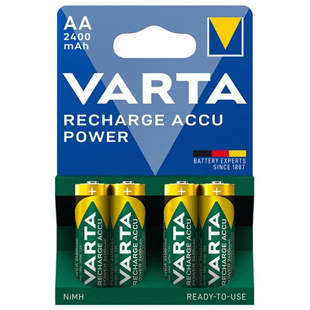 acumulatori aa 2400mah blister 4 buc varta