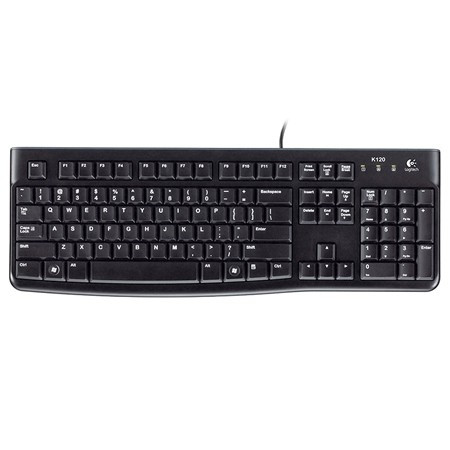 tastatura cu fir k120 usb logitech