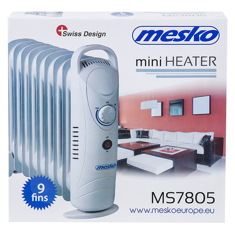 radiator ulei 9 elementi 1000w ms 7805 mesko - 3 | YEO