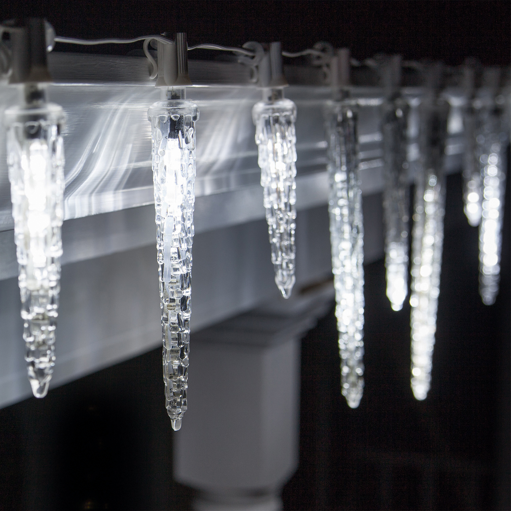 stalactite 160led 2.7m 6400k ip44