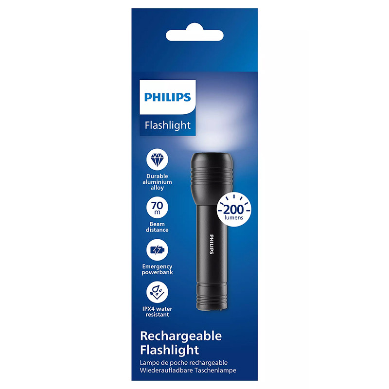 lanterna led acumulator ipx4 philips - 2 | YEO