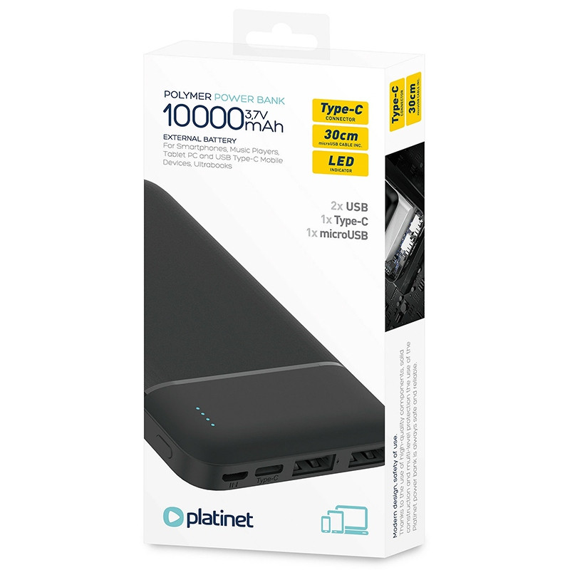 powerbank 10000mah platinet - 5 | YEO