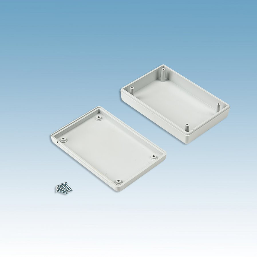 Carcasă: întrebuinţări multiple X:84mm Y:124mm Z:30mm ABS gri ABS-39 - 1 | YEO