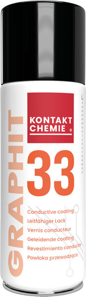 spray acoperire electroconductoare 200ml graphit 33 kontakt chemie