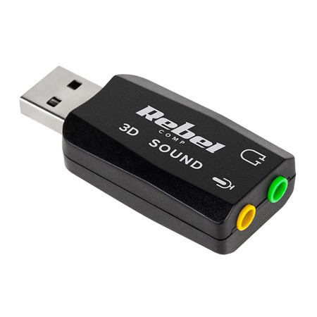 placa sunet 5.1 usb rebel