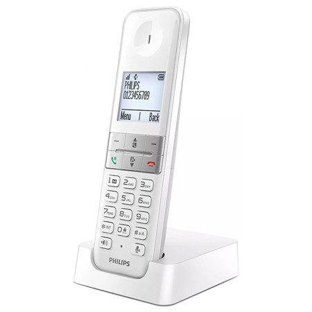 telefon dect d4701 alb philips