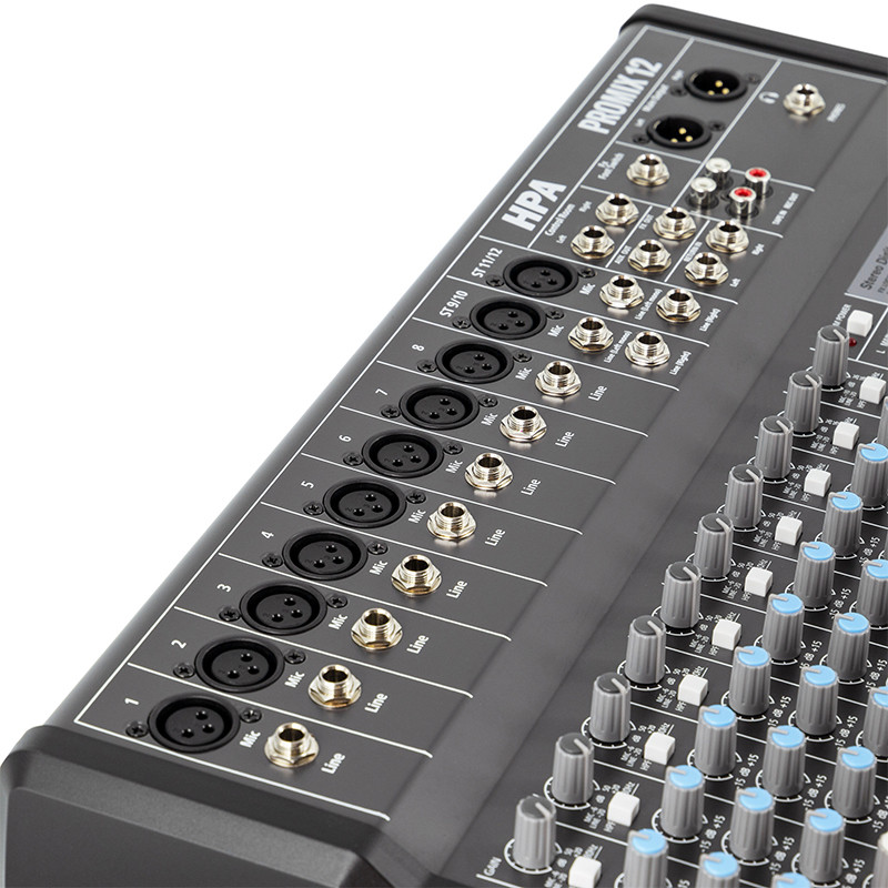 mixer digital 12 canale 48v bt/usb/sd - 6 | YEO