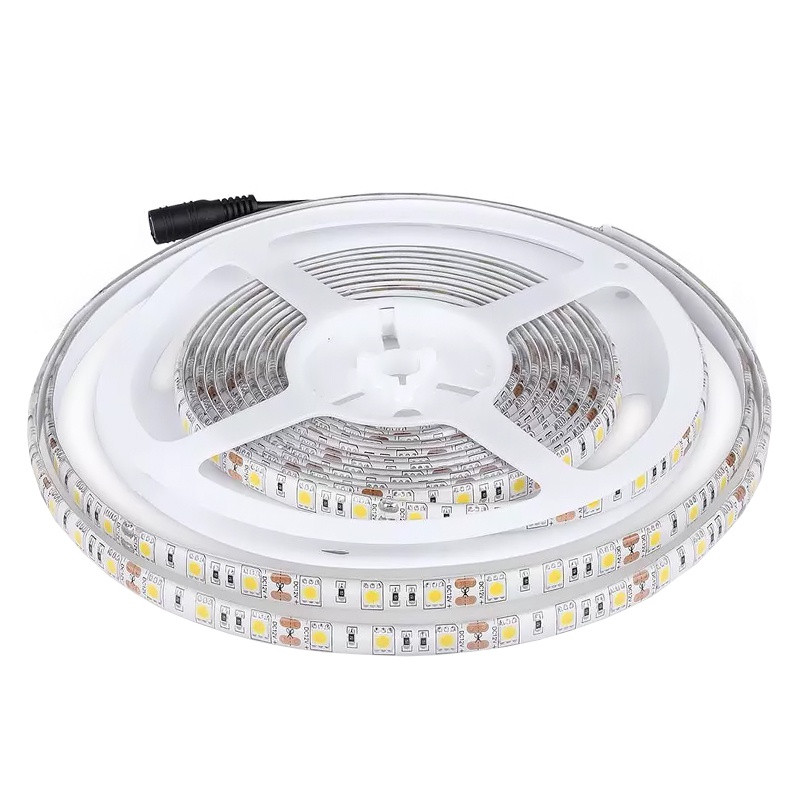 banda led smd5050 60led/m 6400k ip65 5m - 1 | YEO